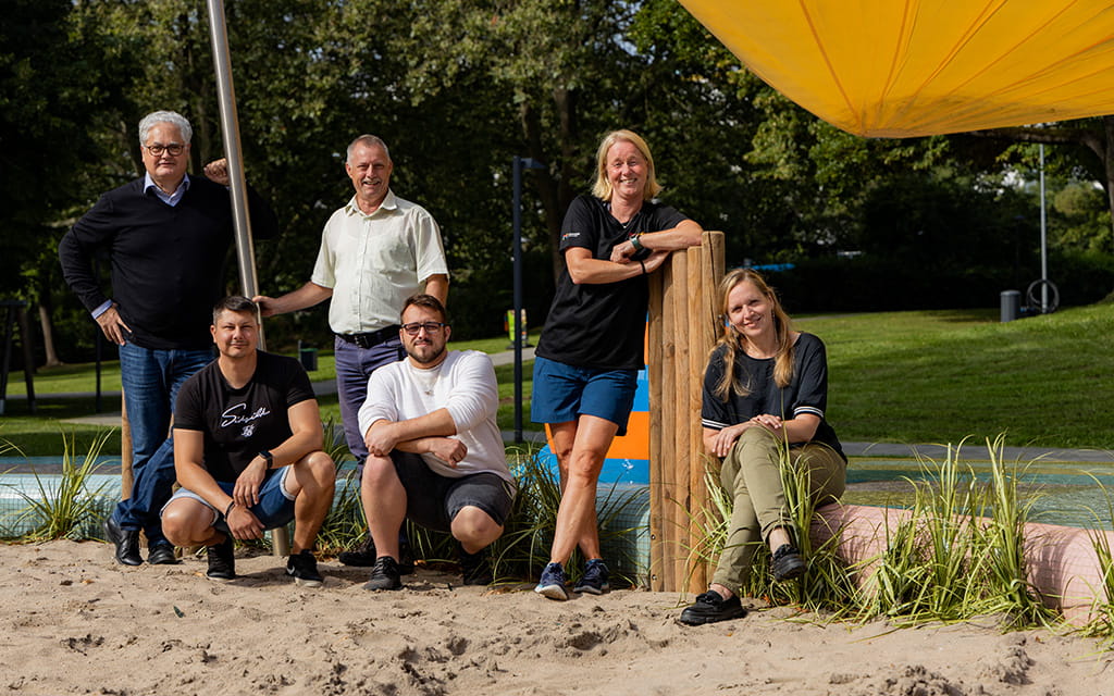 Das Verwaltungs-Team des Mainzer Taubertsberg Bad im Freibad Das Verwaltungs-Team des Mainzer Taubertsberg Bad im Freibad